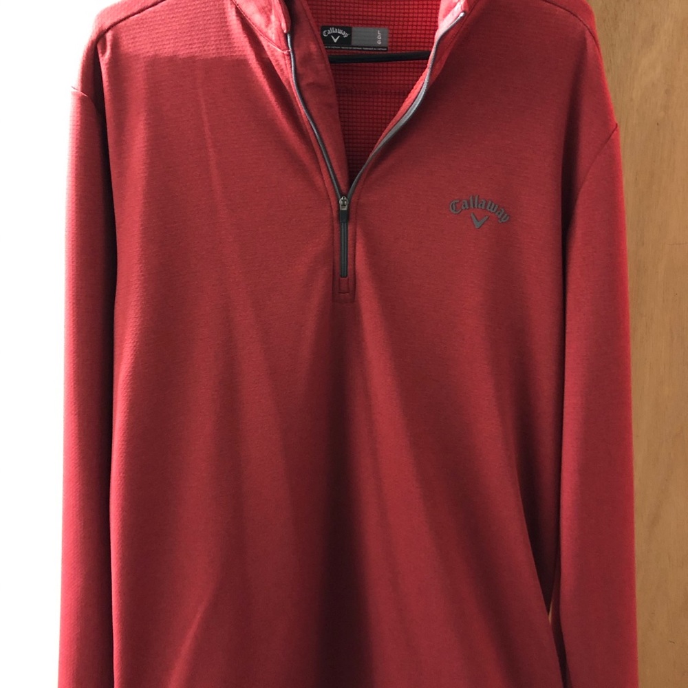NWOT. Callaway Men’s 1/4 zip pullover